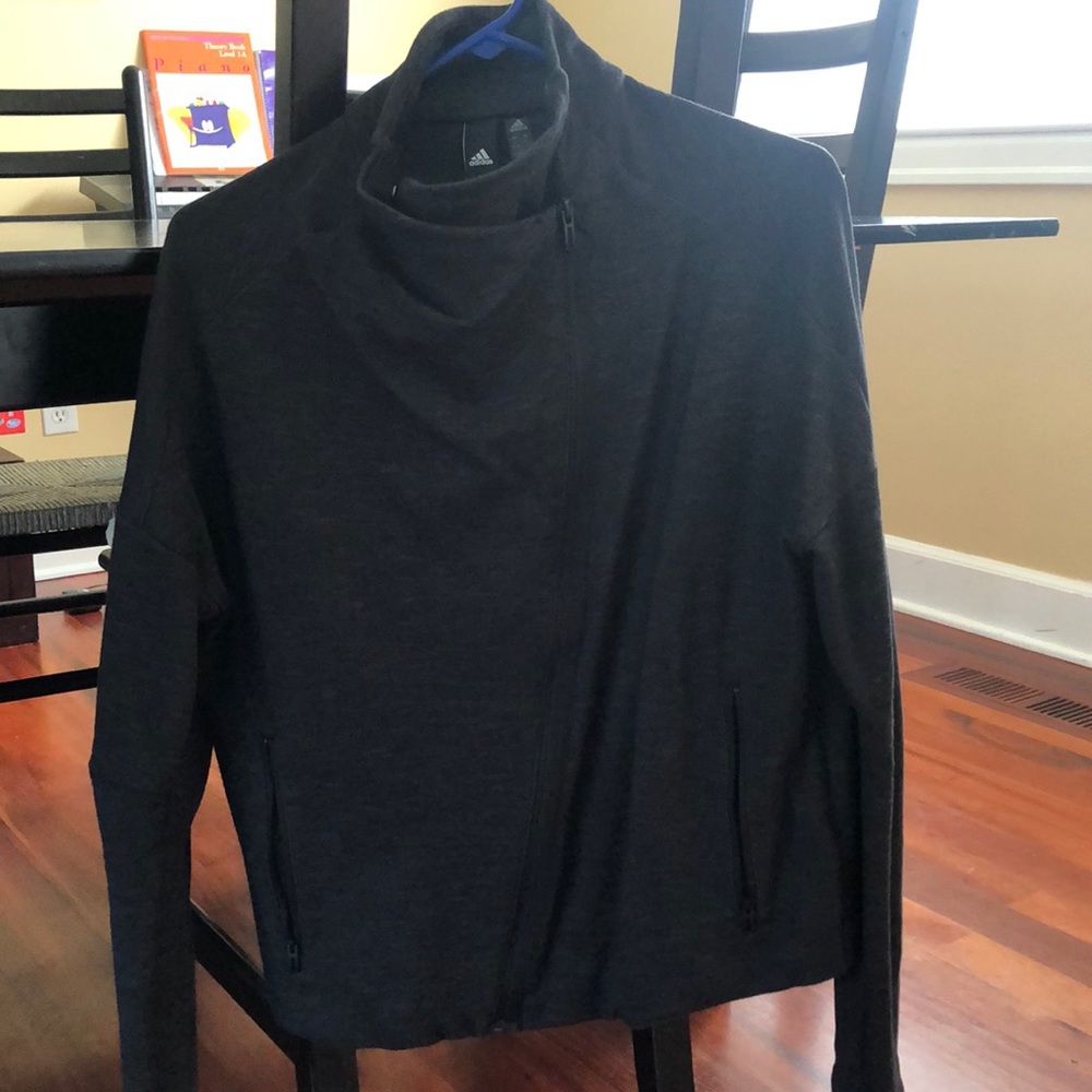 Adidas gray jacket